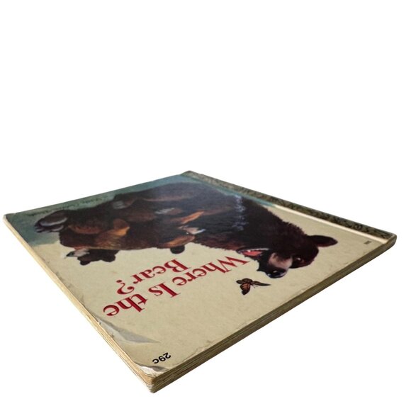 Where Is The Bear? 1st Ed A Betty Hubka Little Golden Book 1967 Golden Press LGB - Picture 16 of 16